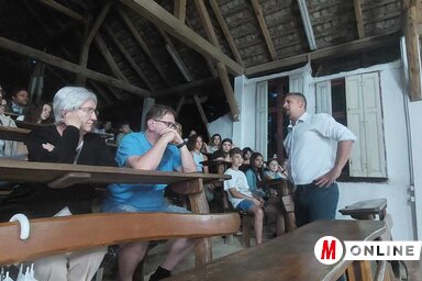 Tóth Péter Lóránt Petőfi és Arany barátságáról (Fotó: Lakatos János)