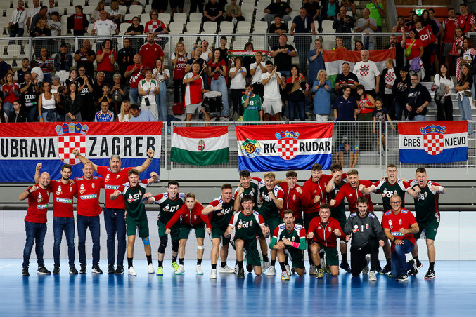 A csoportgyőztes magyarok (Fotó: MKSZ)