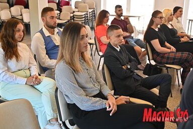 Az ifjú jogászok iránytűje szakmai tanácskozás az Európa Kollégiumban (Ótos András felvétele)