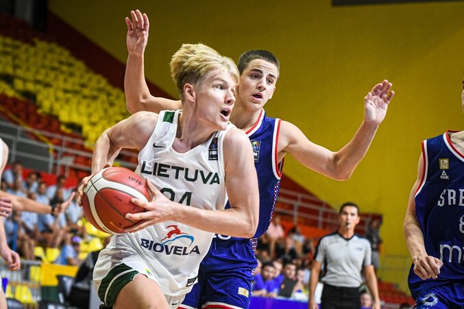 A litvánok az utolsó percekben fordították meg a találkozó kimenetelét (Fotó: FIBA)