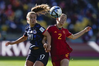 A holland és a spanyol lányok csatája csak a félórás ráadásban dőlt el (Fotó: Beta/AP)