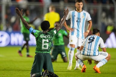 Nigéria megsemmisítette a házigazda argentin reményeket (Fotó: Beta/AP)