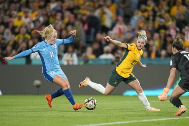 Lauren Hemp szerezte meg Anglia második találatát (Fotó: Beta)