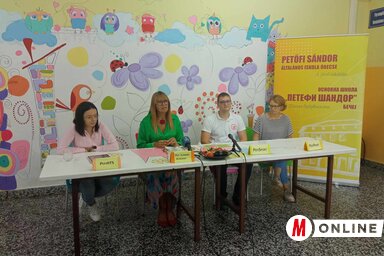 Sajtótájékoztatót tartottak az iskola munkatársai (Fotó: Kancsár Izabella)