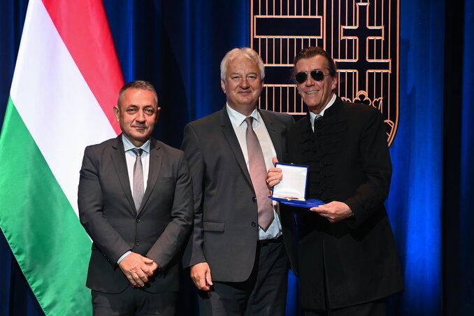 A Kormorán együttes is Kallós Zoltán díjban részesült (Fotó: MTI)