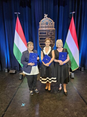 Katalin Mihalji, Judit Hodi i Sara Benjocki (Foto: MTI) Katalin Mihalji, Judit Hodi i Sara Benjocki (Foto: MTI)