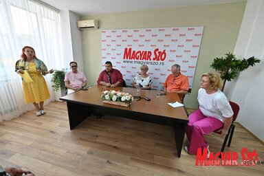 A Magyar Szó Hétvége melléklete ezredik számának ünneplése (Ótos András felvétele)
