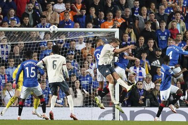 De Jong egyenlítő gólja Glasgow-ban (Beta/AP)