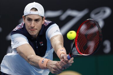 John Isner a hatalmas adogatásairól marad emlékezetes (Beta/AP)