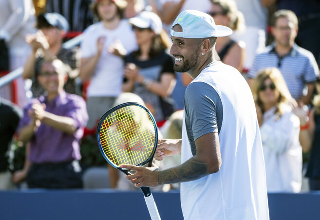 Nick Kyrgios folytatta idei kiváló sorozatát (Fotó: Beta/AP)