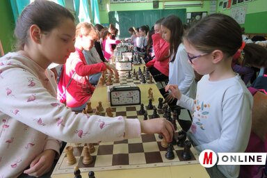 Pillanatkép gyermeklapunk, a Jó Pajtás sakkversenyéről, amelyet évről évre egyre nagyobb érdeklődés övez