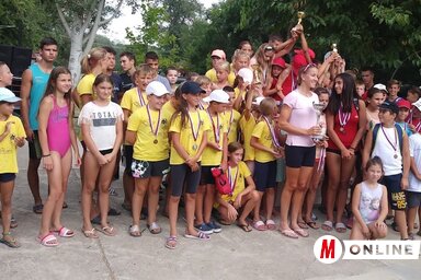 A csapatverseny dobogósai (a szerző felvétele)