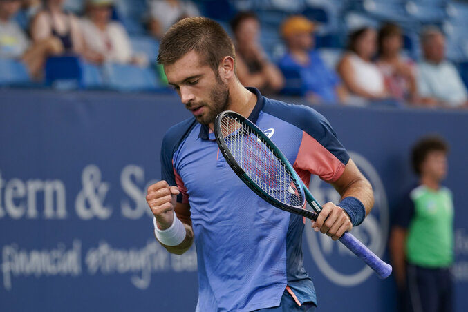 Borna Ćorić (Fotó: Beta/AP) Borna Ćorić (Fotó: Beta/AP)