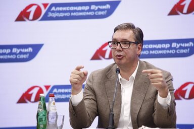 Aleksandar Vučić: Sok új név lesz a kormányban, hiszen az előttünk álló kihívások új erőt és elszántságot igényelnek (Fotó: Beta)