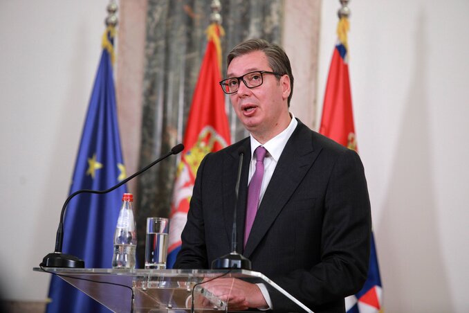 Aleksandar Vučić: Szeptember 1-jétől újabb problémákkal szembesülünk, nincs még megoldás a koszovói rendszámtáblákkal kapcsolatban (Fotó: Beta)