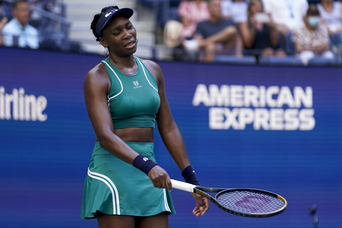 Hogy húgához hasonlóan a 42 éves Venus Williams is most New Yorkban jelenti-e be a visszavonulását, ez még rejtély (Fotó: Beta/AP)