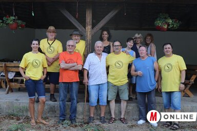 Az idei mesterműhely szerdai napján készült csoportkép  (Kazinczy Paszterkó Diana felvétele)