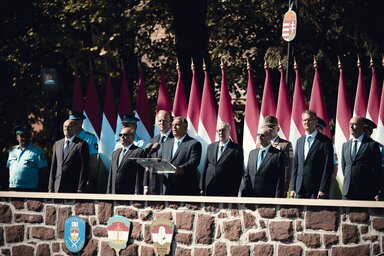 Orbán Viktor: Egy ország áll önök mögött (Fotó: MTI)