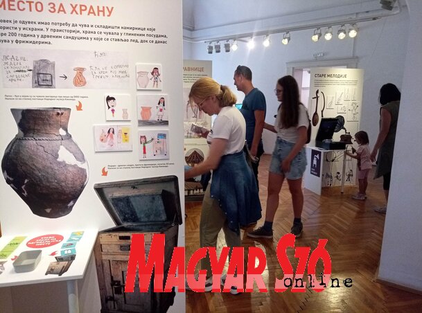 Részlet A múzeum a gyermekek szemében kiállításból (Fotó: Vidács Hajnalka) Részlet A múzeum a gyermekek szemében kiállításból (Fotó: Vidács Hajnalka)