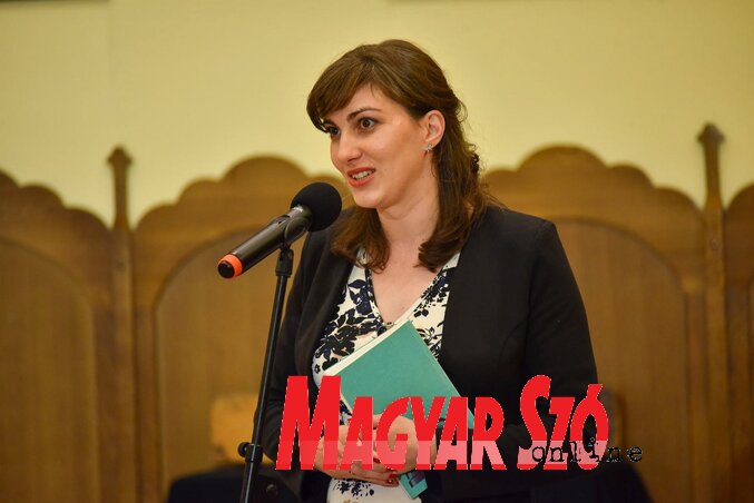 Elor Emina színművész is fellépett Elor Emina színművész is fellépett