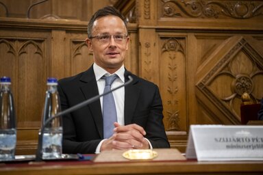 Szijjártó Péter (Fotó: MTI)