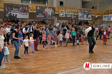 A gyerekek nagyon élvezték a táncolást (Fotó: Gergely József)
