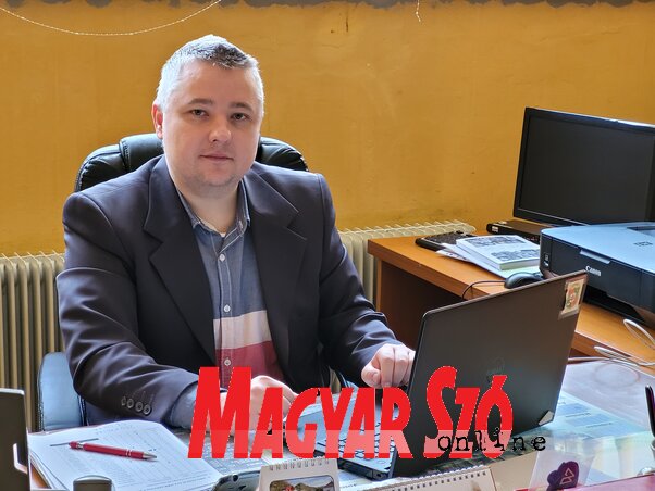 Fülöp Valentin iskolaigazgató (Fotó: Lakatos János)
