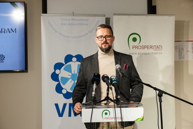 Balint Juhas: Direktne rezultate mentorskog programa nemoguće je meriti u evrima, kilogramima, metrima ili procentima (Foto: Edvard Molnar) Balint Juhas: Direktne rezultate mentorskog programa nemoguće je meriti u evrima, kilogramima, metrima ili procentima (Foto: Edvard Molnar)