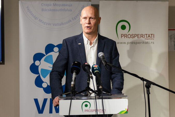 Tamaš Tot: Biti član jednog uspešnog tima je odgovornost (Foto: Edvard Molnar) Tamaš Tot: Biti član jednog uspešnog tima je odgovornost (Foto: Edvard Molnar)