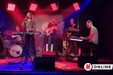 Gorica & The Grooveheadz a belgrádi éjszaka elismert zenekara (Fotó: Diósi Árpád felvétele)