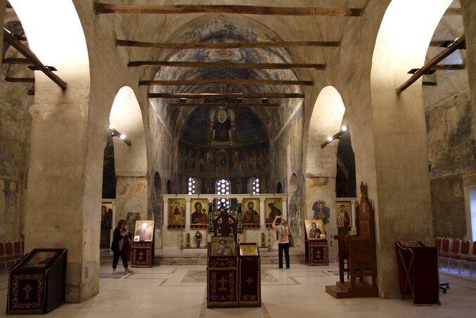 A Szent Zsófia-templom középkori freskókat rejteget (Fotó: Diósi Árpád)