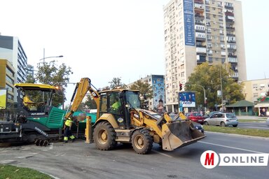 A Vajdasági utcából szerda délután elvitték a munkagépeket, még mielőtt az aszfalt kihűlt volna
