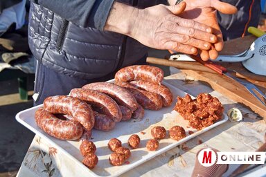 A hurka- és kolbászkészítő versenyre 132 csapat nevezett be (Gergely Árpád felvétele)