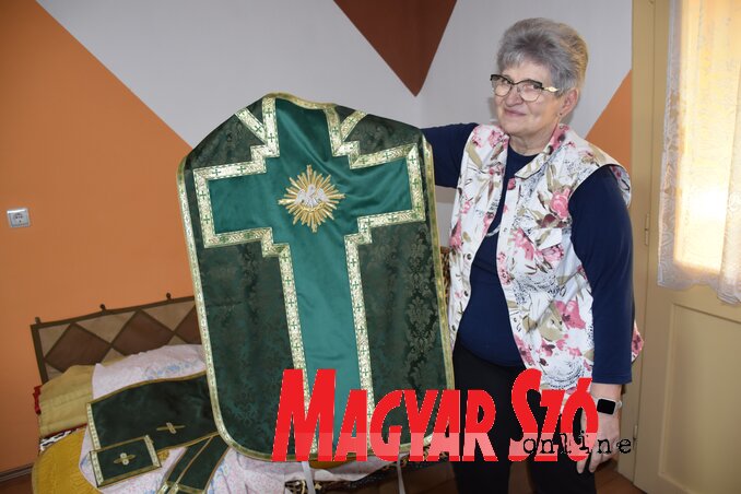 Egy ilyen alkotás több mint két hétig készül (Gulyás Réka felvétele) Egy ilyen alkotás több mint két hétig készül (Gulyás Réka felvétele)