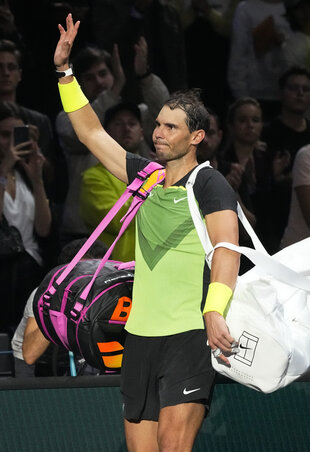 Rafael Nadal idő előtt intett búcsút Párizsnak (Fotó: Beta/AP)