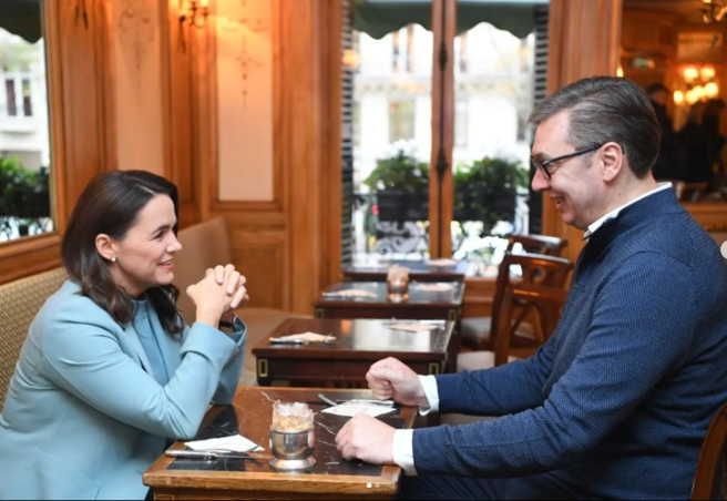Novák Katalin és Aleksandar Vučić (Fotó: Instagram/buducnostsrbijeav) Novák Katalin és Aleksandar Vučić (Fotó: Instagram/buducnostsrbijeav)