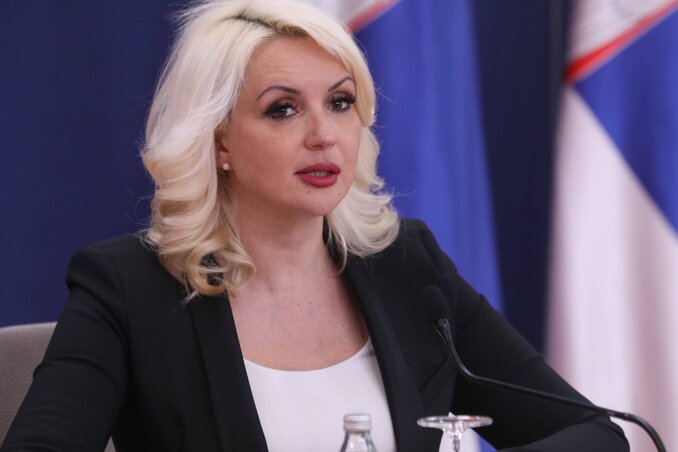 Darija Kisić Tepavčević (Fotó: Beta) Darija Kisić Tepavčević (Fotó: Beta)