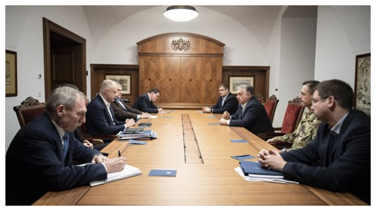 Orbán Viktor összehívta a Védelmi Tanács ülését (Fotó: MTI) Orbán Viktor összehívta a Védelmi Tanács ülését (Fotó: MTI)