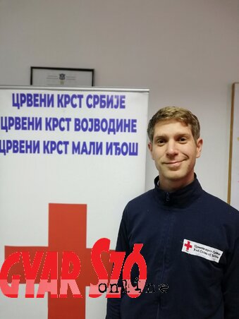 Fontányi Andor, a Vöröskereszt titkára (Tóth Péter felvétele)