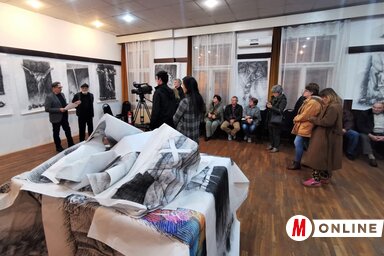 A megnyitón (Herceg Elizabetta felvétele)