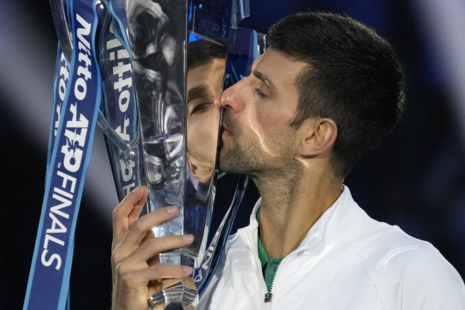 Novak Đoković veretlenül nyerte meg a 2022-es mestertornát (Fotó: Beta/AP)