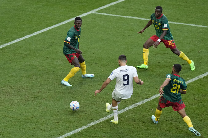Mitrović a kapitány nyomdokain (Fotó: Beta/AP) Mitrović a kapitány nyomdokain (Fotó: Beta/AP)