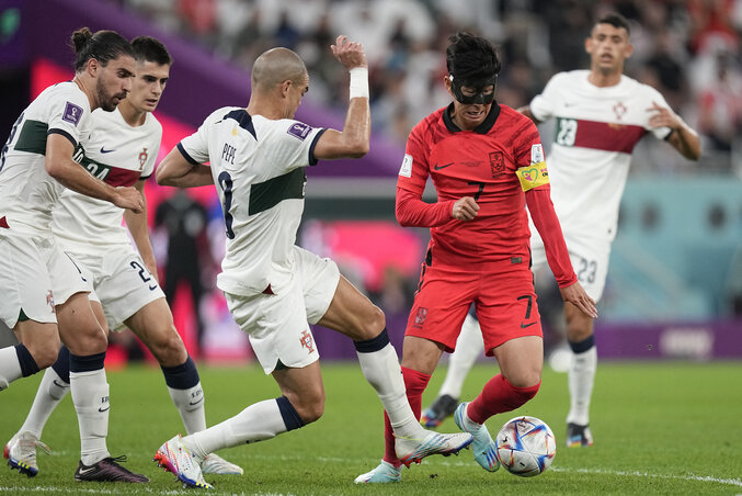 Szonék azonos pontszámmal, több lőtt góllal megelőzték Uruguay-t (Fotó: Beta/AP)