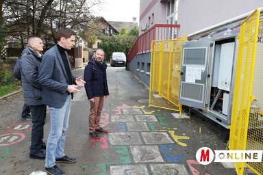 A Nikola Tesla iskoában megújult a fűtési rendszer (Tóth Péter felvétele)