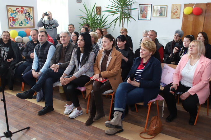 Támogatók és együttműködő partnerek ültek a közönség soraiban (Lakatos János felvétele)