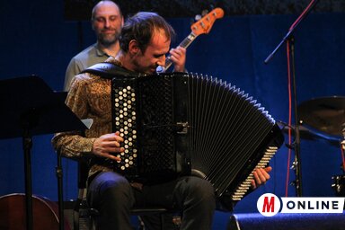 Noé Clerc, a Nikolov-Ivanović Undectet&Magic Malik zenekarból (Fotó: Diósi Árpád)