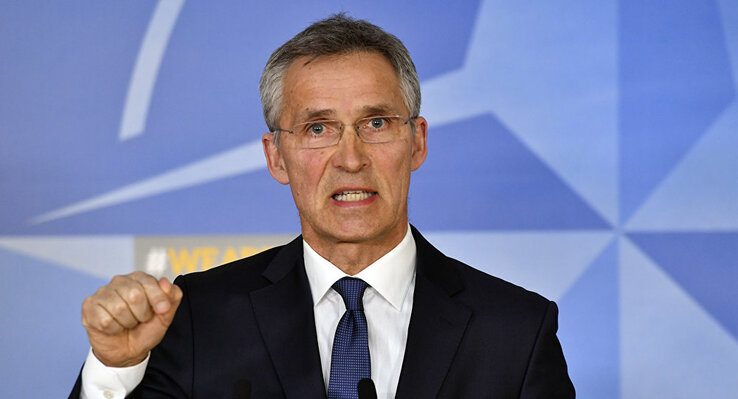 Jens Stoltenberg (Fotó: AP/Geert Vanden Wijngaert)