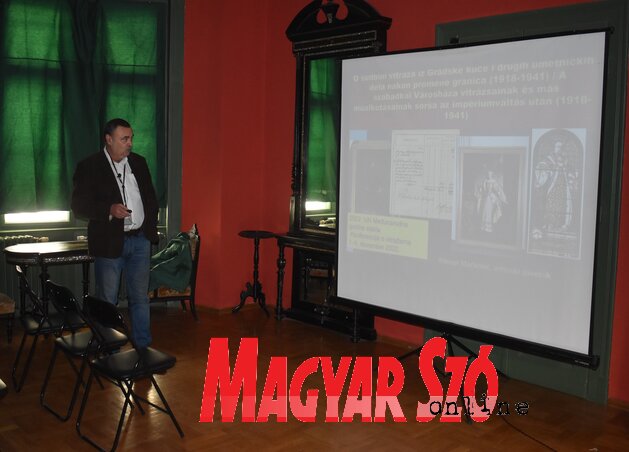 A konferencia első előadását Stevan Mačković tartotta (Fotó: Patyi Szilárd)