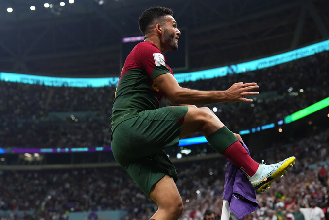 Gonçalo Ramos egy csapásra a lista élcsoportjába került (Fotó: Beta/AP) Gonçalo Ramos egy csapásra a lista élcsoportjába került (Fotó: Beta/AP)