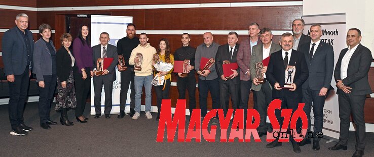 Kilenc sportoló kapott Spartak-díjat az idén (Ótos András felvétele)